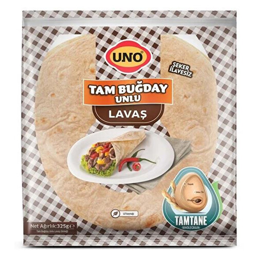 Uno Tam Bugday Lavas 25 Cm 325 Gr