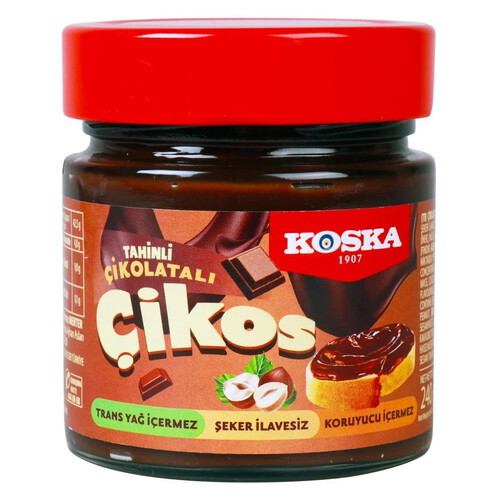 Koska Çikos Tahinli Çikolatalı 240 Gr