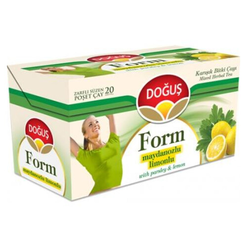 Doğuş Bitki Çayı Maydanozlu Limonlu Form 40 Gr.