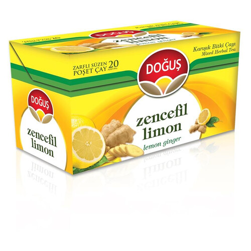 Doğuş Bitki Çayı Zencefil-limon 40 Gr.