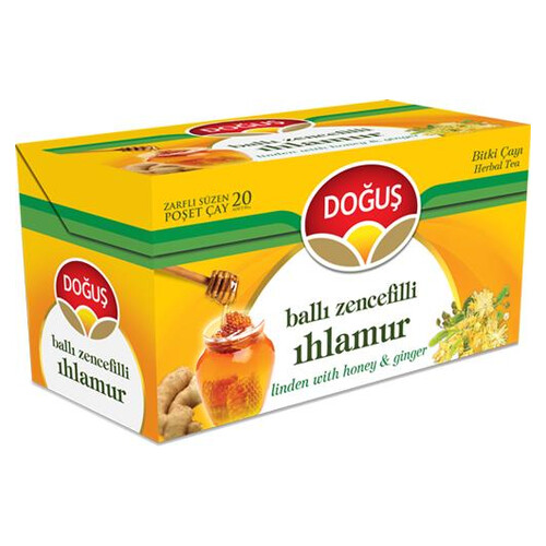 Doğuş Bitki Çayı Ballı Zencefil Ihlamur Ballı 32 Gr.