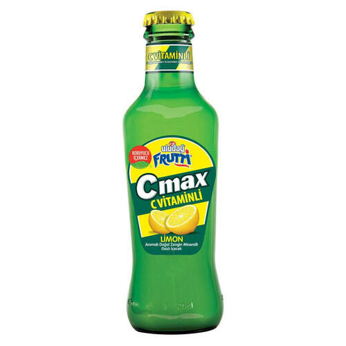 Uludağ Maden Suyu C Max Limon Aromalı 200 Ml.