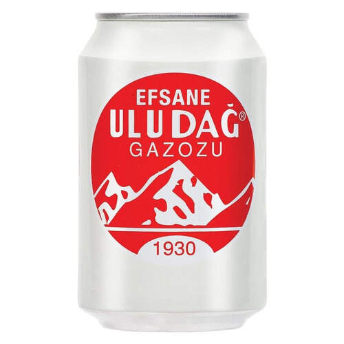 Uludağ Efsane Gazoz Kutu 330 Ml.