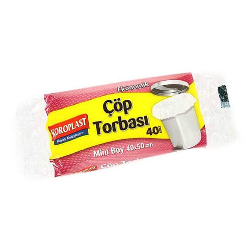 Koroplast Çöp Poşeti Mini 40*50