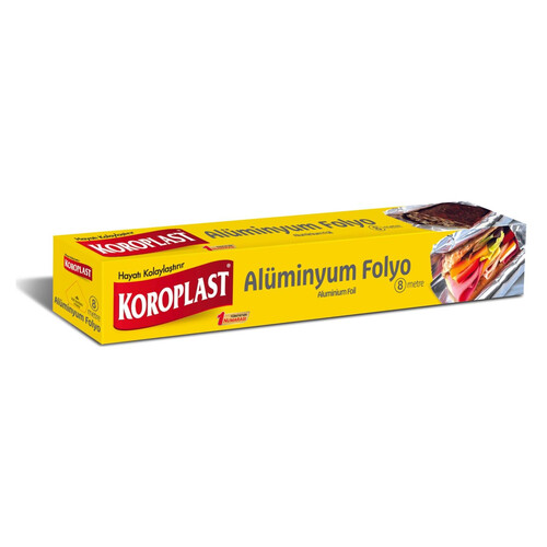 Koroplast Alüminyum Folyo 8 Metre