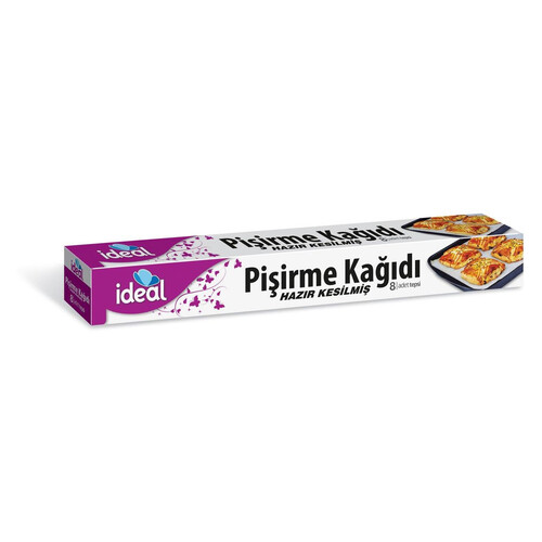 İdeal Pişirme Kağıdı Hazır 8'li