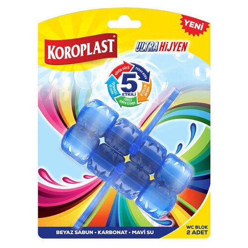 Koroplast Wc Blok 2 Li Ultra Hijyen 100 Gr