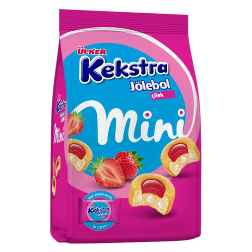 Ülker Mini Kekstra Çilekli 10x15gr