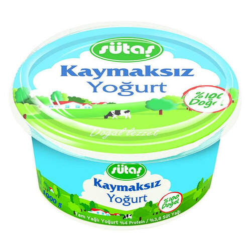 Sütaş Kaymaksız Yoğurt 1000 Gr.