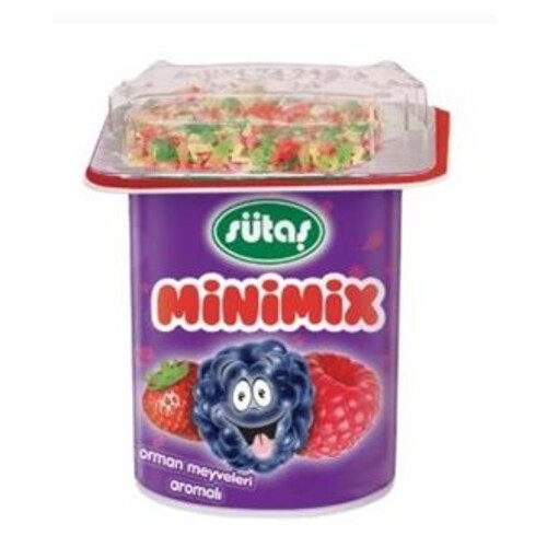 Sütaş Minimix Orman Meyveli Yoğurt 90 Gr.