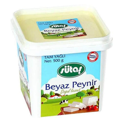 Sütaş Tam Yağlı Beyaz Peynir 500 Gr.