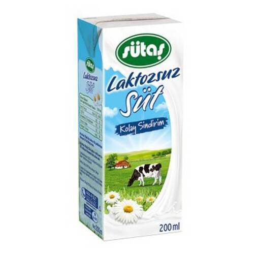 Sütaş Laktozsut Süt 200 Ml
