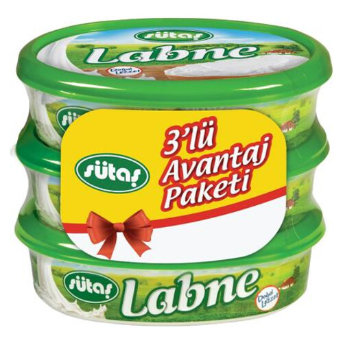 Sütaş Labne 3x180gr.avantaj Paket