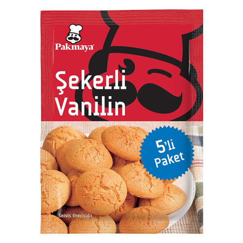 Pakmaya Şekerli Vanilin 5'li 25 Gr
