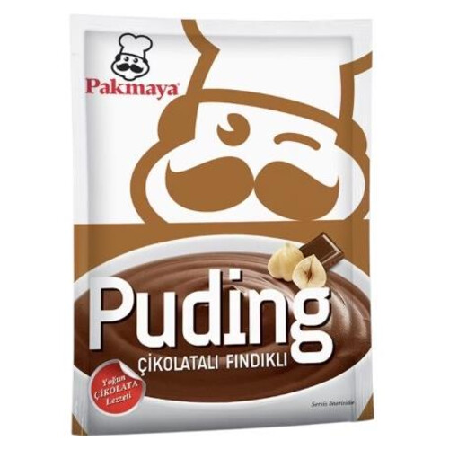 Pakmaya Puding Çikolatalı Fındıklı 118 Gr