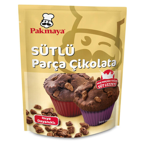 Pakmaya Sütlü Parça Çikolata 70 Gr