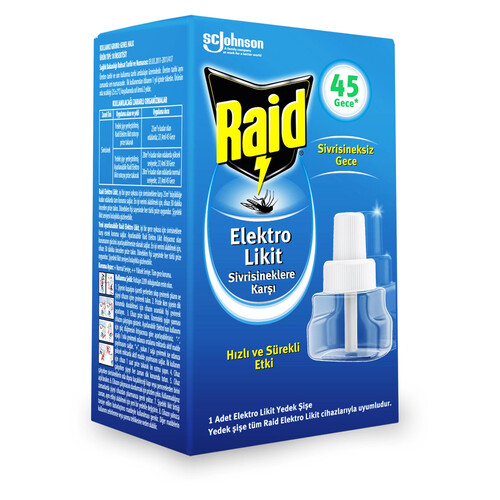 Raıd 45 Gece Yedek 35ml.