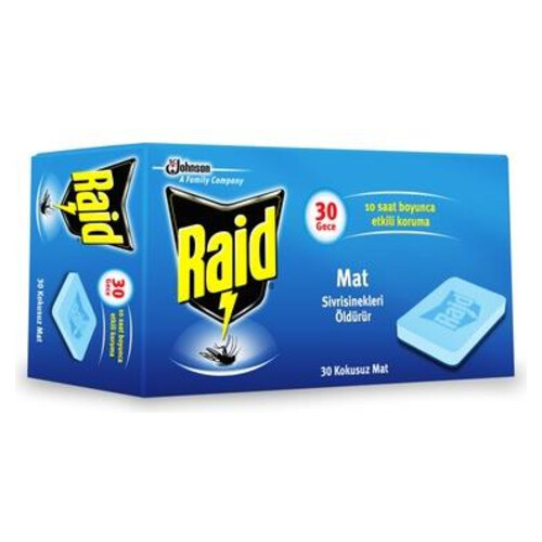 Raid Elekro Mat 30 Lu Tablet