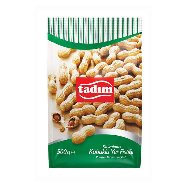 Tadım Kabuklu Yer Fıstığı 500 Gr.