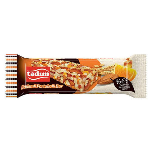 Tadım Bademli Portakallı Bar 30 Gr.