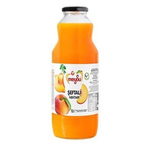 Meysu Meyve Suyu Şeftali Cam 1 Lt