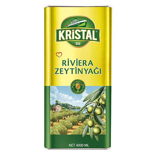 Kristal Riviera Zeytinyağı 4000 Ml.