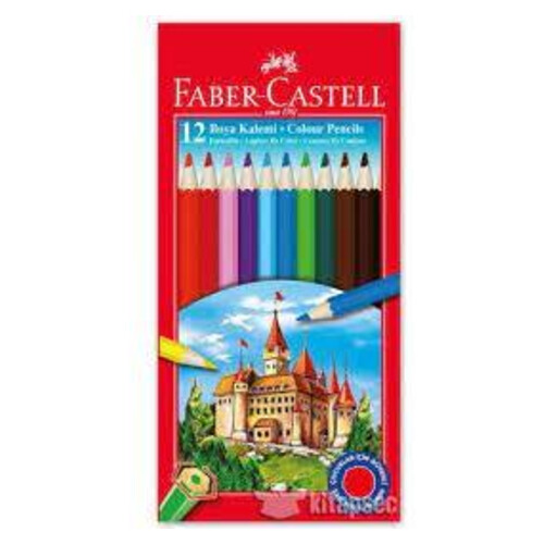 Faber-castell Kuruboya 12li Tam Boy