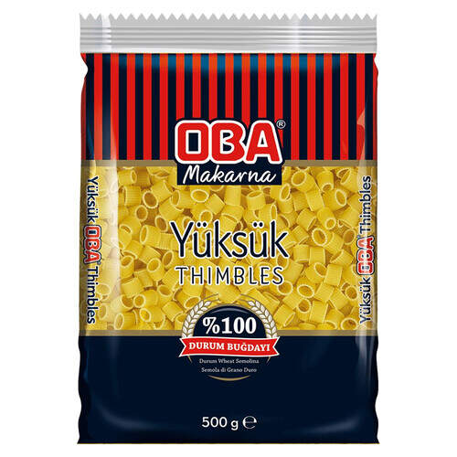 Oba Makarna 500 Gr. Yüksük