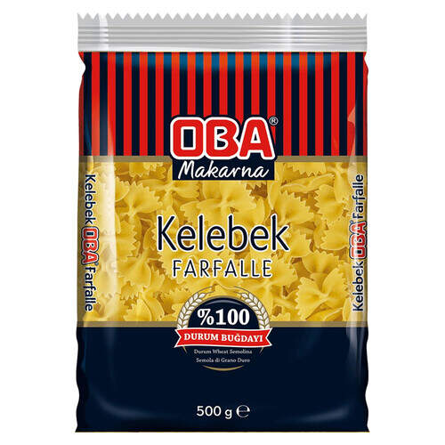 Oba Makarna Kelebek 500 Gr