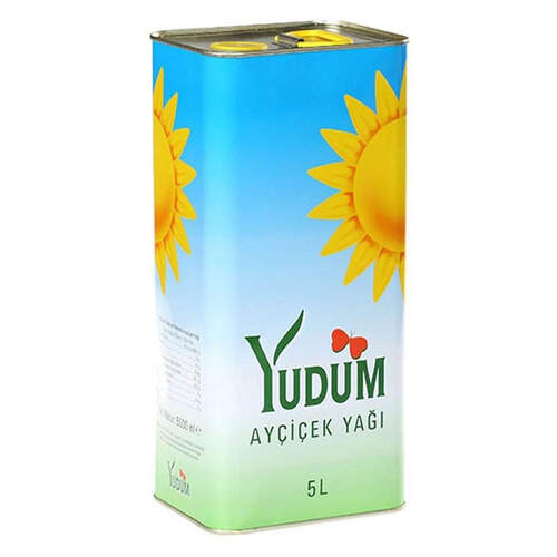 Yudum Ayçiçek Yağı Teneke 5 Litre