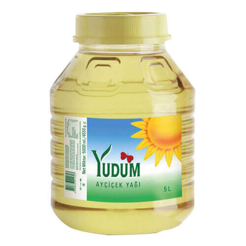 Yudum Ayçiçek Yağı (pet) 5 Litre