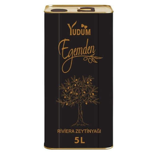 Yudum Egemden Riviera Zeytinyağı Teneke  5 Litre