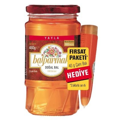 Balparmak Süzme Çiçek Balı 460 Gr+ 40 Gr Çam Balı