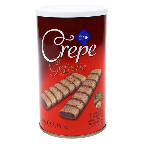 Wafer Crepe Gofret 240 Gr.fındıklı