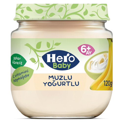 Ülker Hero Baby Prebiyotik Muzlu Yoğurtlu 120 Gr