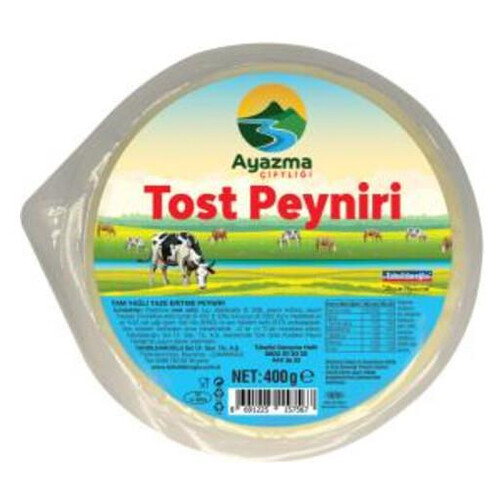 Ayazma Çiftliği Tost Peyniri 400 Gr
