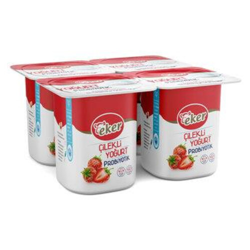 Eker Yogurt Cılek Probıyotık 4*100 Gr.