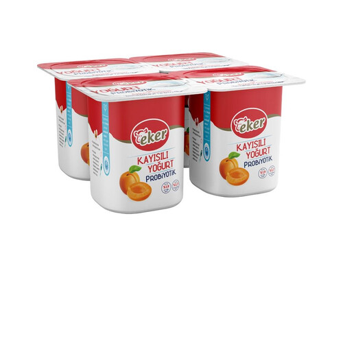 Eker Yogurt Kayısı Probıyotık 4*100 Gr.