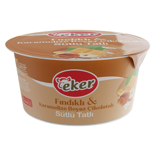 Eker Tatlı Fındıklı Karamelli Beyaz Çikolata 125 Gr