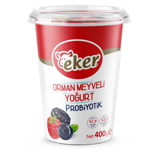 Eker Probiyotik Yoğurt Orman Meyveli 400 Gr.