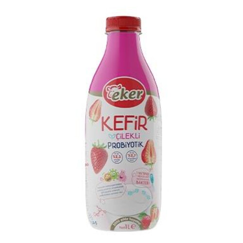 Eker Kefir Çilek 1000 Ml