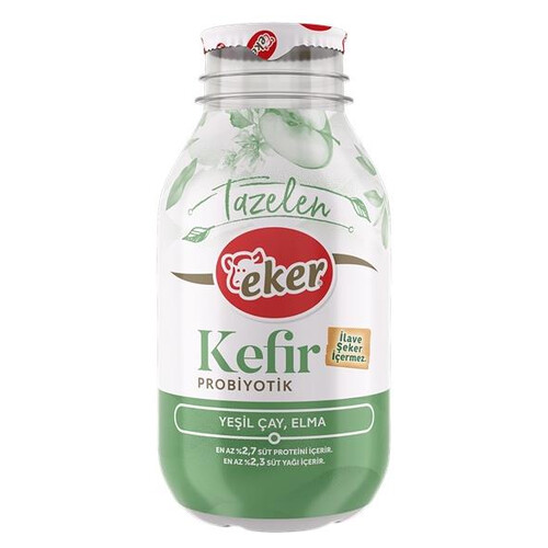 Eker Pro Kefir Yeşilçay Elma 290 Ml.