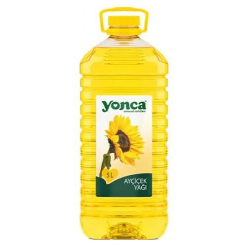 Yonca Ayçiçek Yağı 5lt. Kare Pet