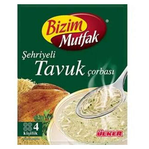 Ülker Bizim Mutfak Şehriyeli Tavuk Çorbası