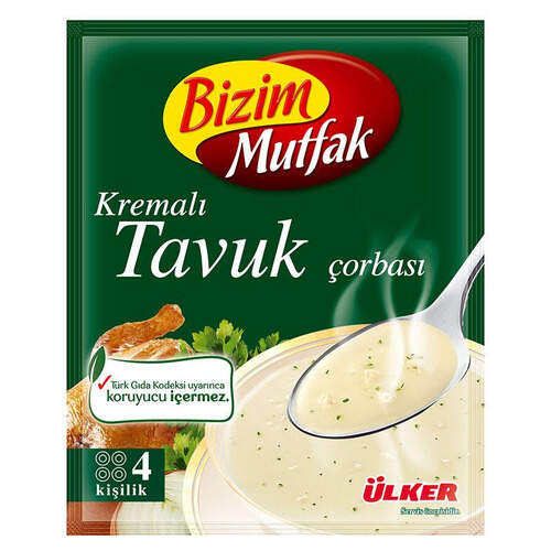 Ülker Bizim Mutfak Kremalı Tavuk Çorbası
