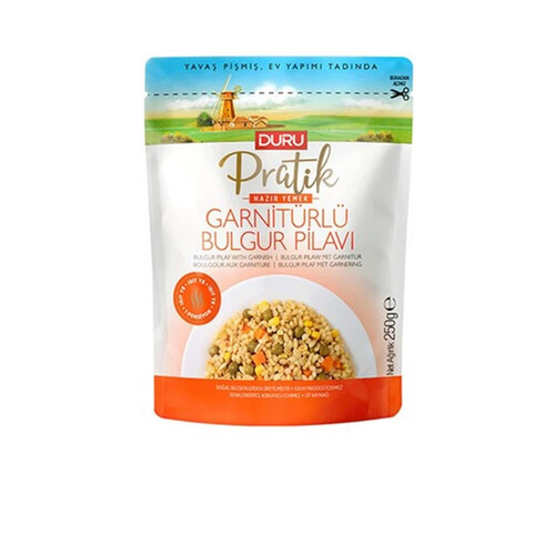 Duru Pratik Garnitürlü Bulgur Pilavı 250 Gr