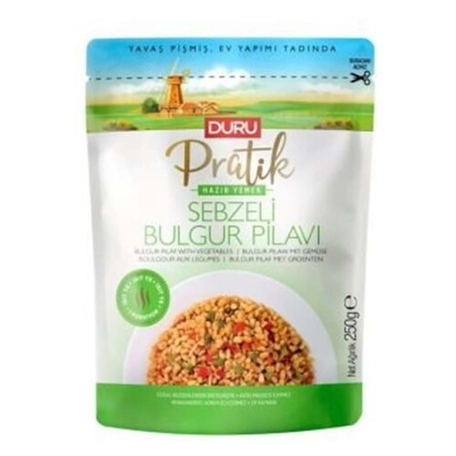 Duru Pratik Sebzeli Bulgur Pilavı 250 Gr