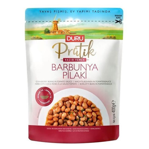 Duru Pratik Barbunya Pilaki 400 Gr