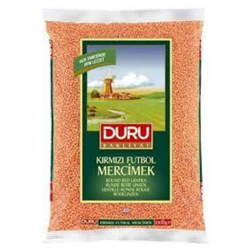 Duru Kırmızı Mercimek 2000 Gr