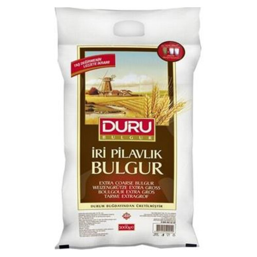 Duru İri Pilavlık Bulgur 5000 Gr